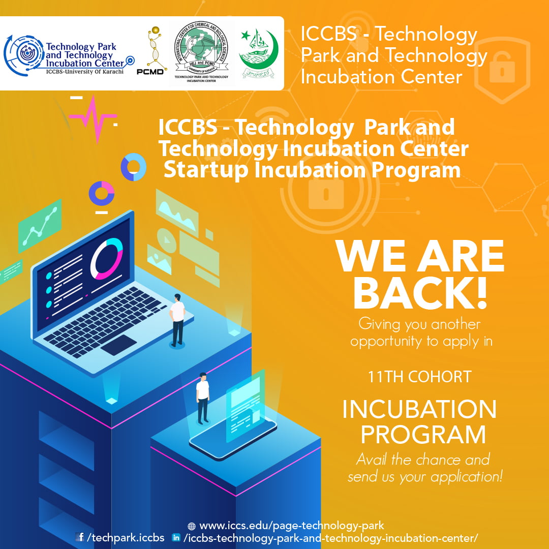 Join the Innovation Ecosystem: ICCBS Technology Park's Incubation Program - 11th Cohort Incubation Program