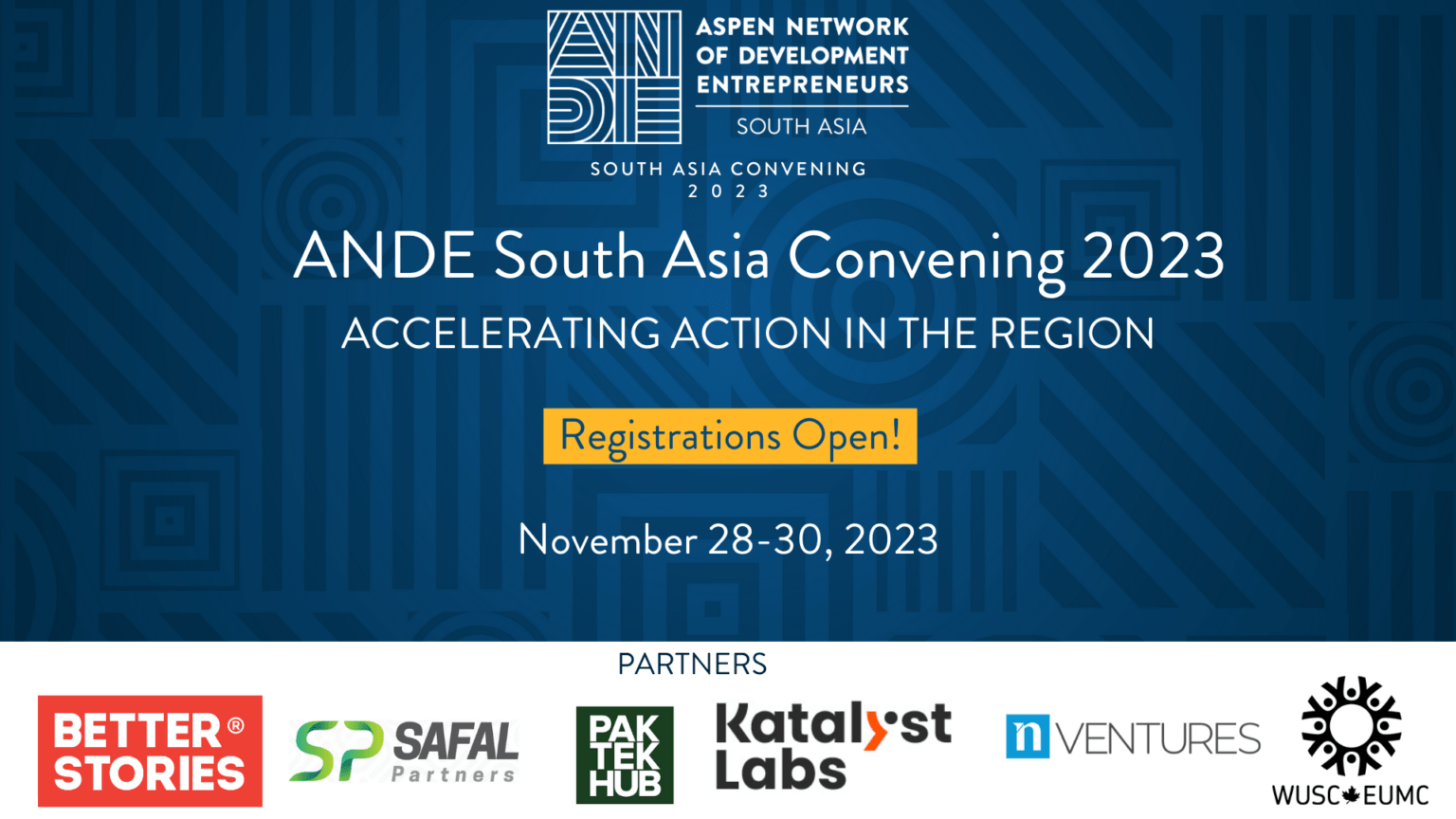ANDE South Asia Convening 2023: Accelerating Action in the Region