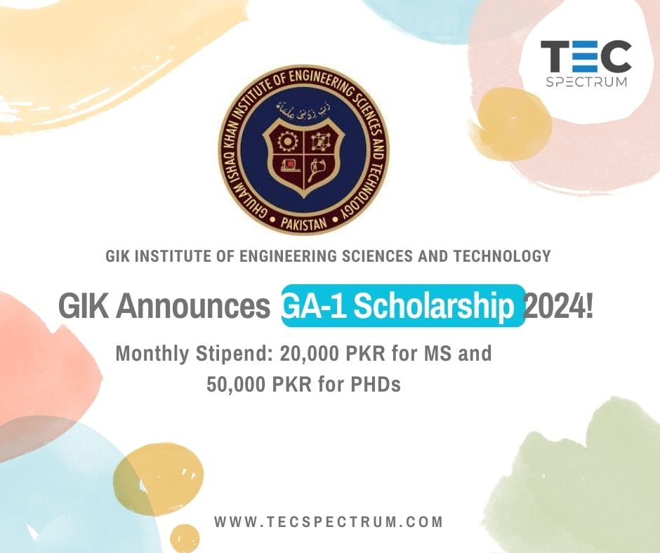 Exciting News on GIKI's Scholarship Front!