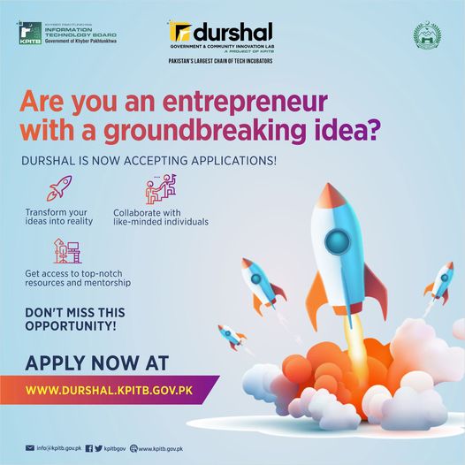 Apply Now for Durshal Incubation Program with PKR 14.4 Million Seed Funding!