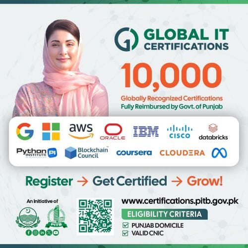 Unlock Free Global IT Certifications with Punjab Government's Reimbursement Initiative