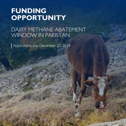 Transforming Pakistan’s Dairy Sector: Grants for Innovation in Sustainability and Emissions Reduction