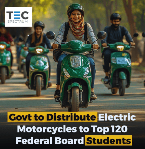 Pakistan Launches Free Electric Bikes for Top Students: A Step Towards Green Transportation
