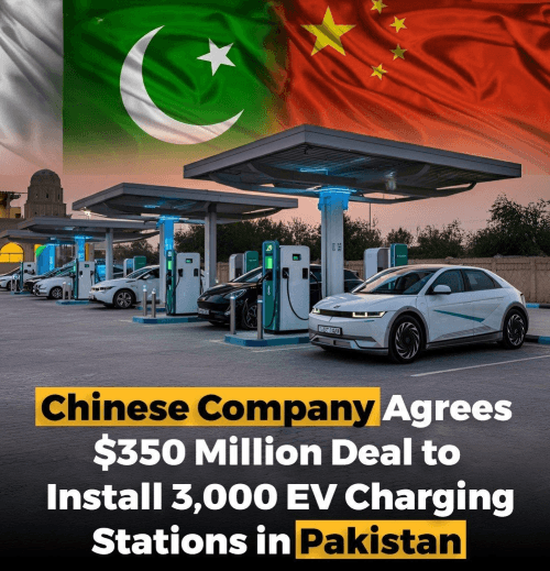 Pakistan’s Green Revolution: 3,000 EV Charging Stations to Boost Sustainable Travel