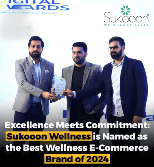 Sukooon Wellness Named Pakistan’s Best Wellness E-Commerce Brand of 2024!