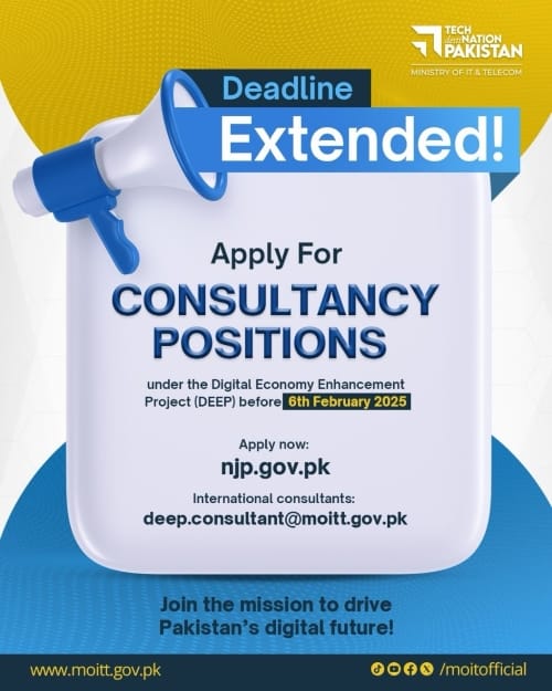 Great News! The DEEP Consultancy Application Deadline Has Been Extended
