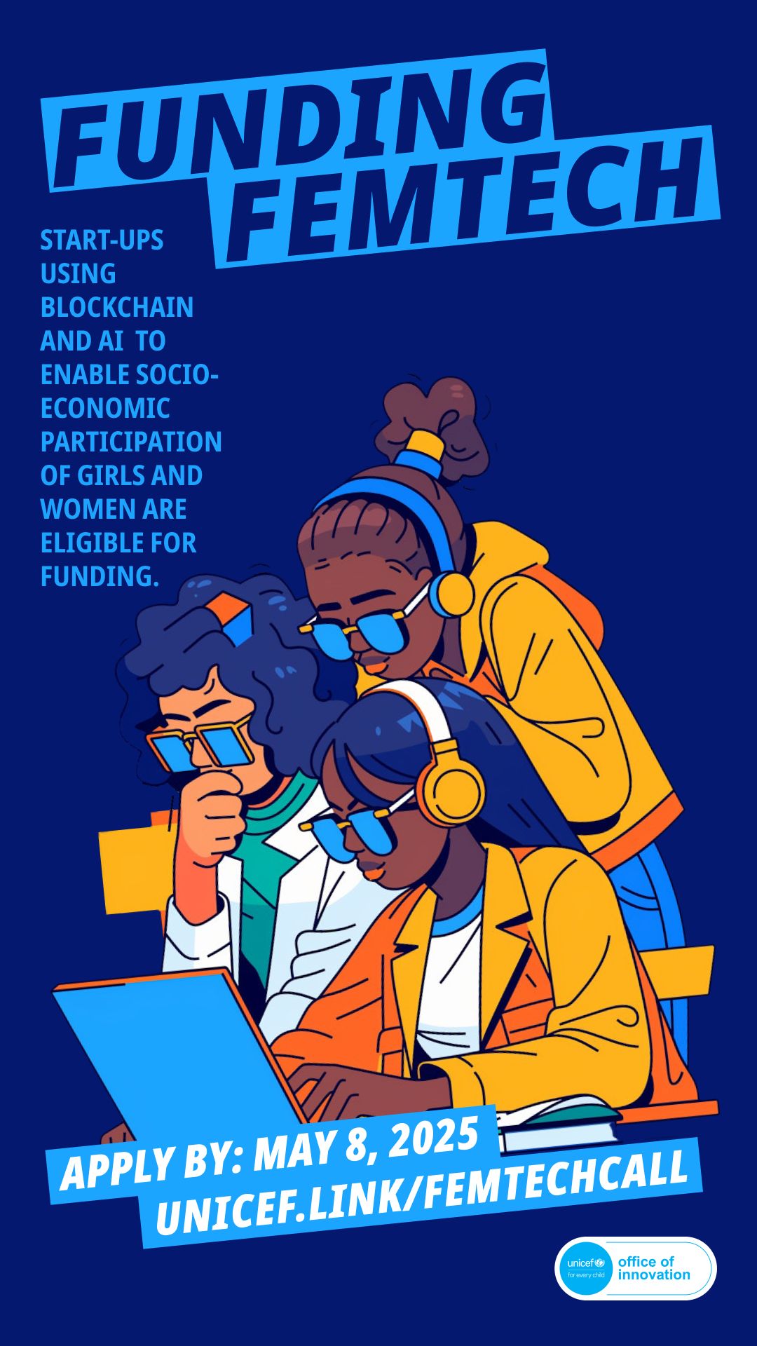 Empowering Fem Tech Startups: UNICEF Venture Fund Offers Equity-Free Funding!