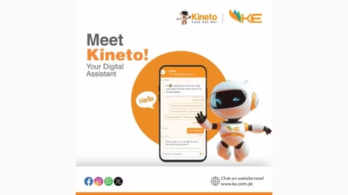 K-Electric Launches Kineto: Pakistan’s First AI Chatbot for Power Utility Customers