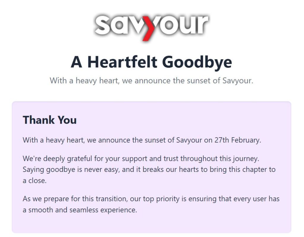 Savyour Shuts Down: Pakistan’s Cashback Fintech Ends Operations