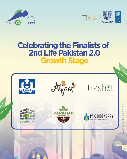 Meet the Growth Stage Finalists of 2nd Life Pakistan 2.0 – Innovating for a Greener Future!