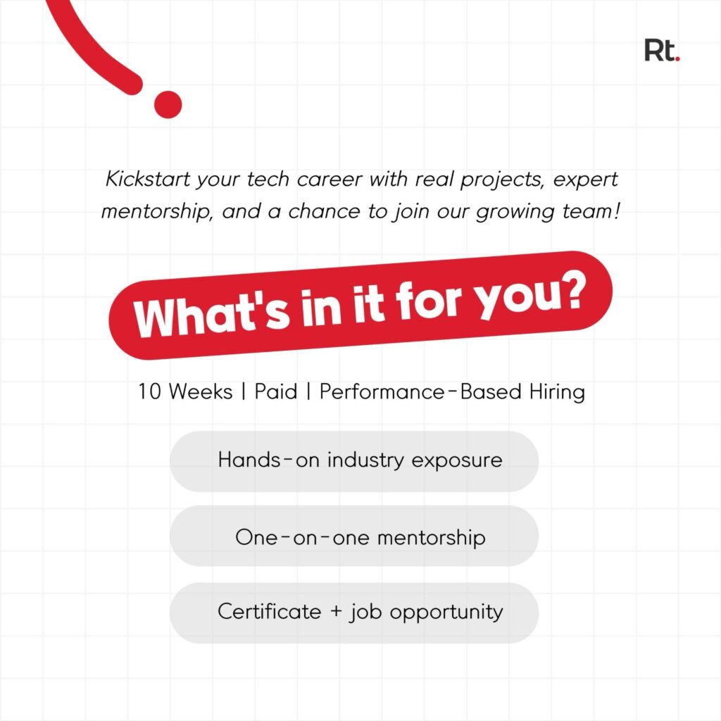 RedCoast Summer Internship 2025: Get Paid to Code, Learn & Grow in Tech!