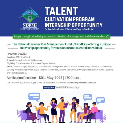 NDRMF Internship Program 2025: Step into a Career in Climate Resilience & Disaster Management!