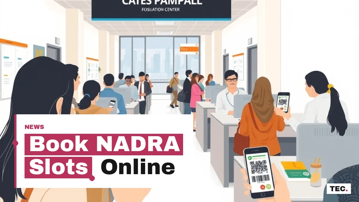 NADRA Pushes Pak ID App Appointments to Cut Registration Centre Queues