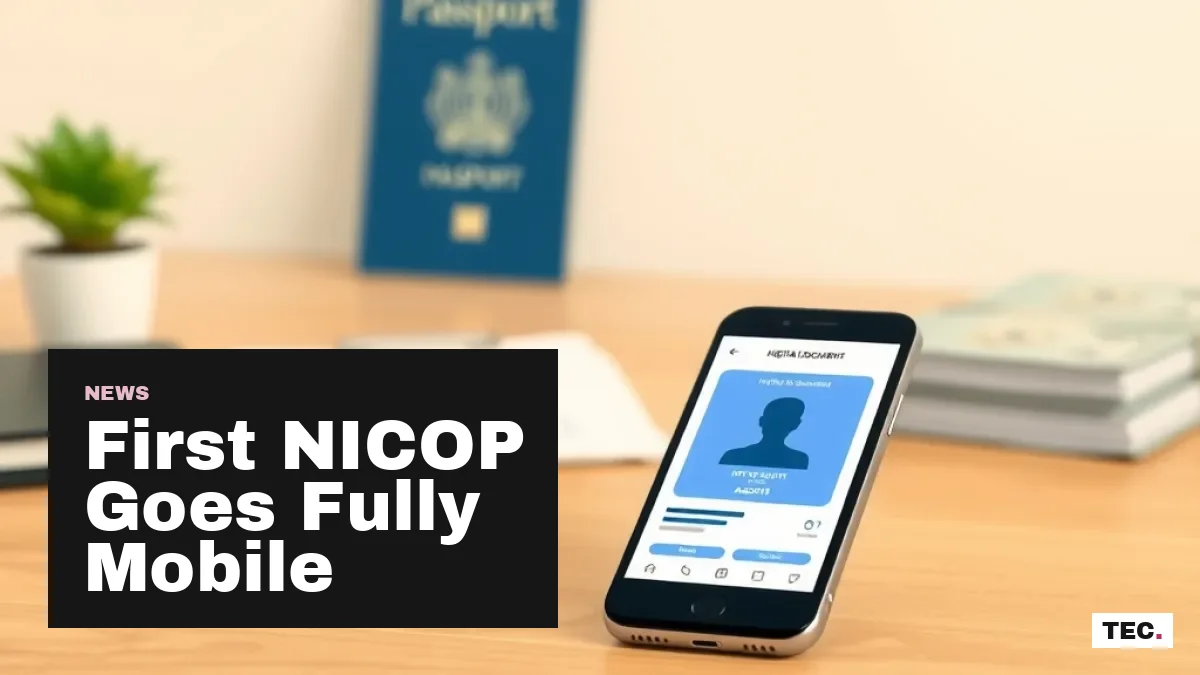 NADRA Outlines Digital Route to Apply for First NICOP via Pak ID App
