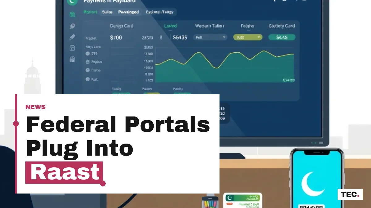 NITB Issues RFP to Connect Raast and Card Payments Across Federal Portals