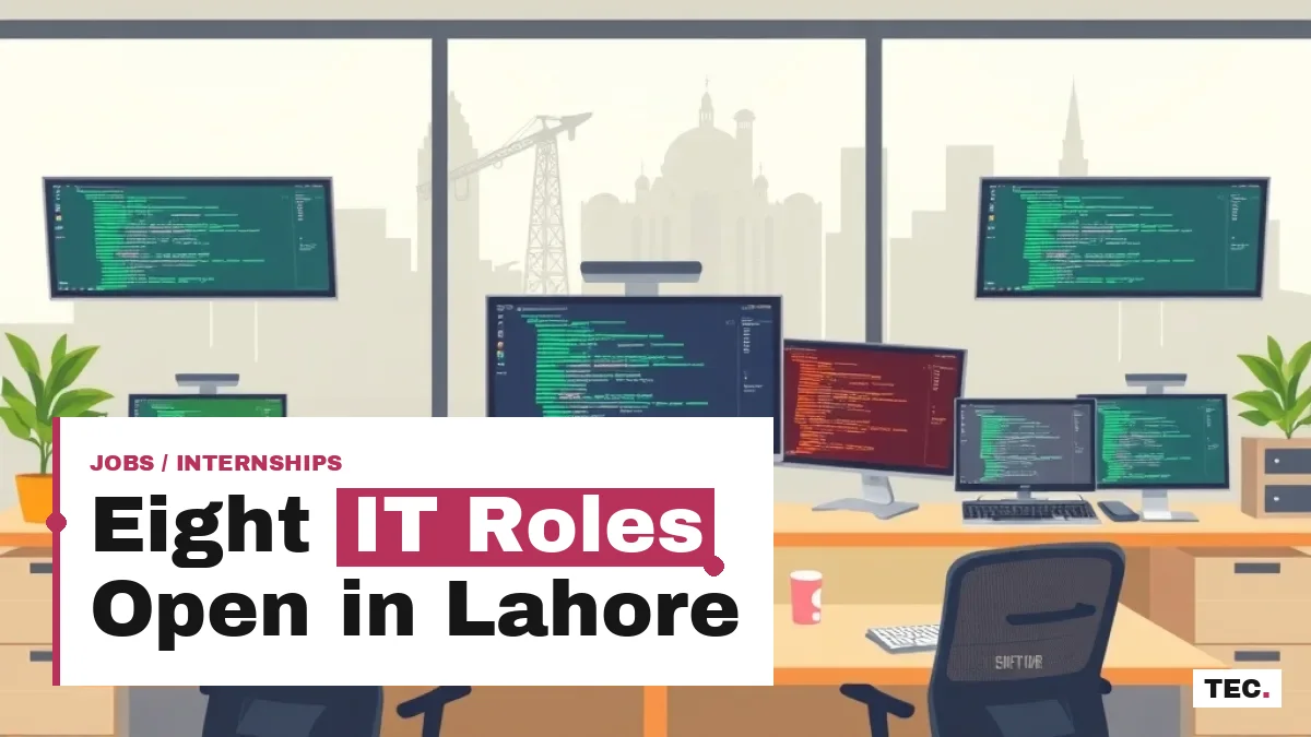 Punjab School Education Department Announces 8 IT Jobs in Lahore