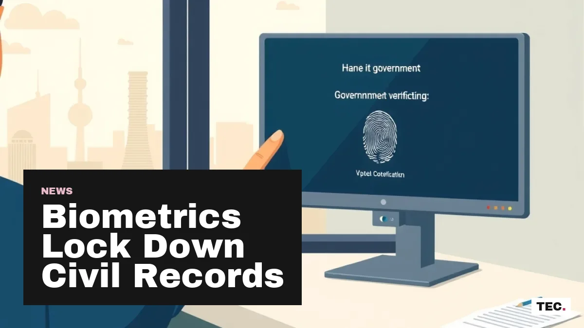 Punjab Integrates NADRA Biometric Verification for Union Council Civil Records