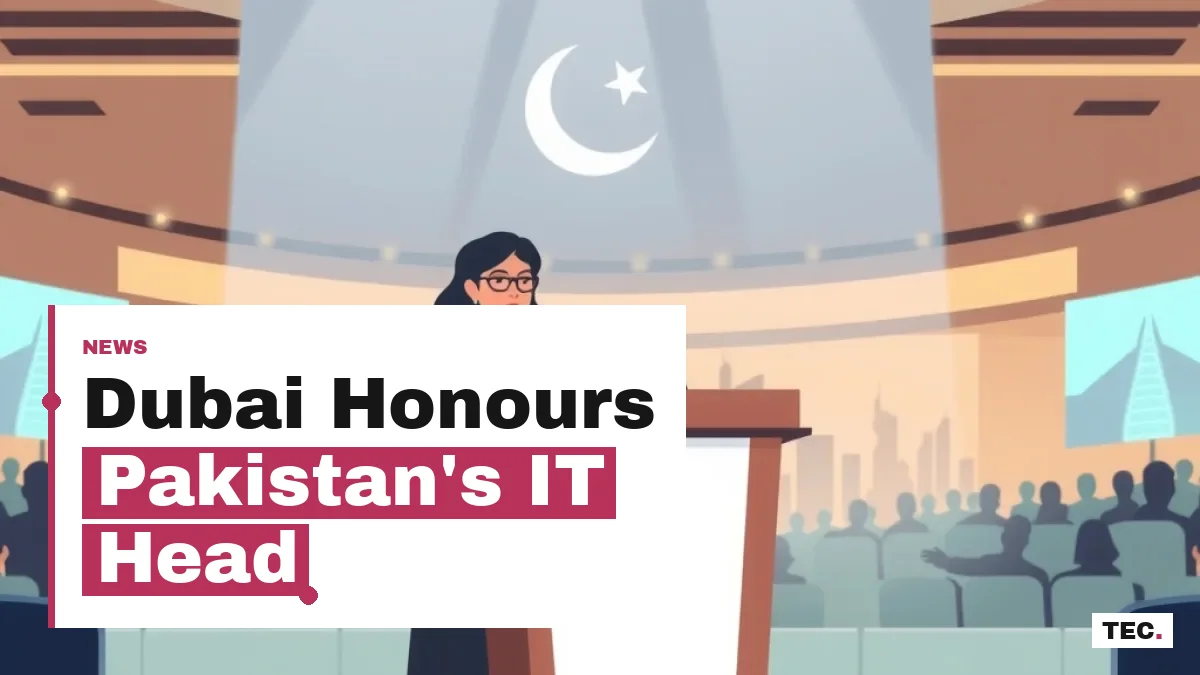 Shaza Fatima Khawaja Wins Woman in ICT Global Award in Dubai