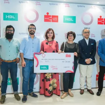 Sehrish Raza wins ‘She Loves Tech Pakistan 2023’ competition