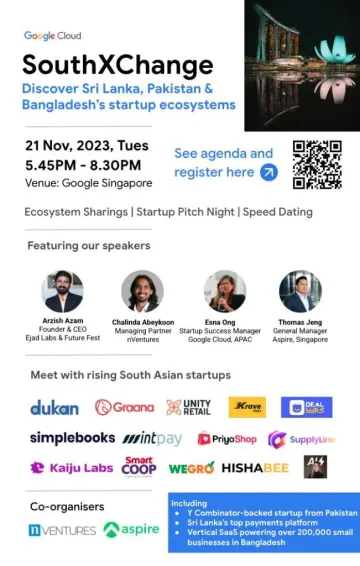 SouthXChange Pitch Night: Emerging Asian Startups in Singapore