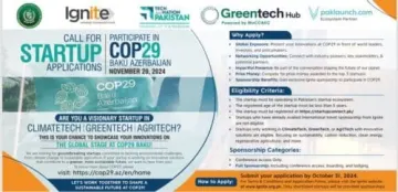 Showcase Your Climate Tech Startup at COP29!