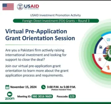 Join the USAID IPA FDI Grant Virtual Orientation – Don’t Miss Out!