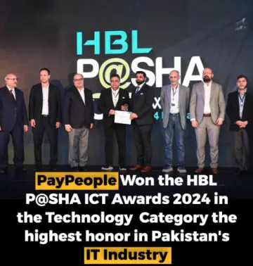 Big News! PayPeople Wins Prestigious HBL P@SHA ICT Award 2024