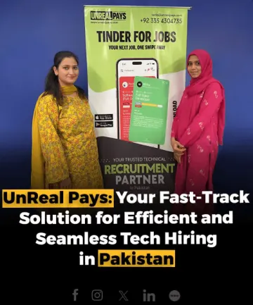 UnReal Pays: The Future of Fast, Diverse, and Effective Tech Recruitment in Pakistan
