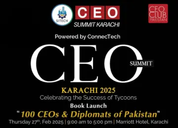 SITECH CEO Summit Karachi 2025 – A Game-Changing Event for Business Leaders!