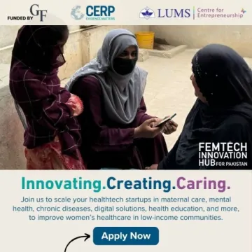Empowering HealthTech Startups: Join the Femtech Innovation Hub Pakistan