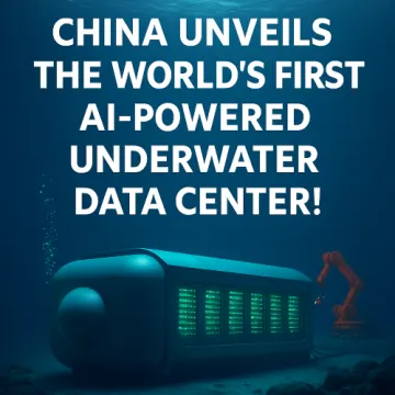 China Unveils the World’s First AI-Powered Underwater Data Center!
