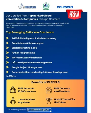 DLSEI 3.0 Now Open — Get FREE Coursera Access & Certifications