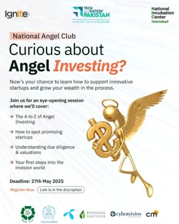Launching the Islamabad Angel Club: Learn How to Become an Angel Investor