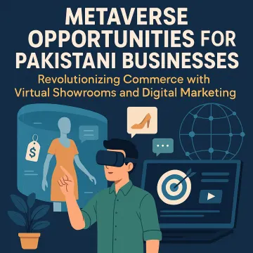 Metaverse Opportunities for Pakistani Businesses: Revolutionizing Commerce with Virtual Showrooms and Digital Marketing