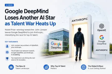 Google DeepMind Loses Another AI Star as Talent War Heats Up