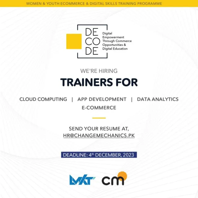 Trainers Wanted: for Digital Skills Programme!