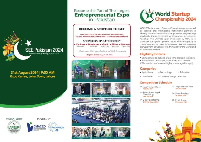 Exciting Opportunities Await: World Startup Championship 2024 at SEE Pakistan