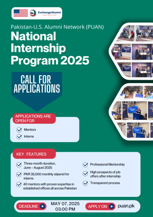 Earn Rs. 35,000 Per Month with PUAN Internship Program 2025 – Apply by May 7