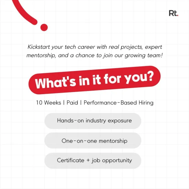 RedCoast Summer Internship 2025: Get Paid to Code, Learn & Grow in Tech!