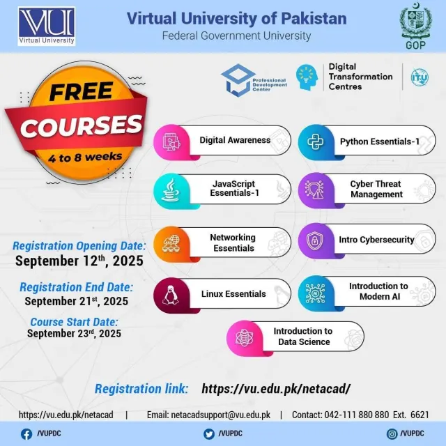 Unlock Future-Proof Tech Skills with Free Online Courses from Virtual University