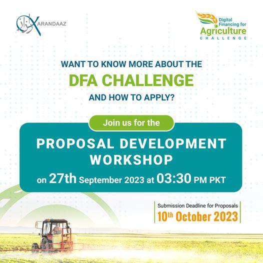 Karandaaz Pakistan's Digital Finance Challenge 2023: Empowering Agriculture