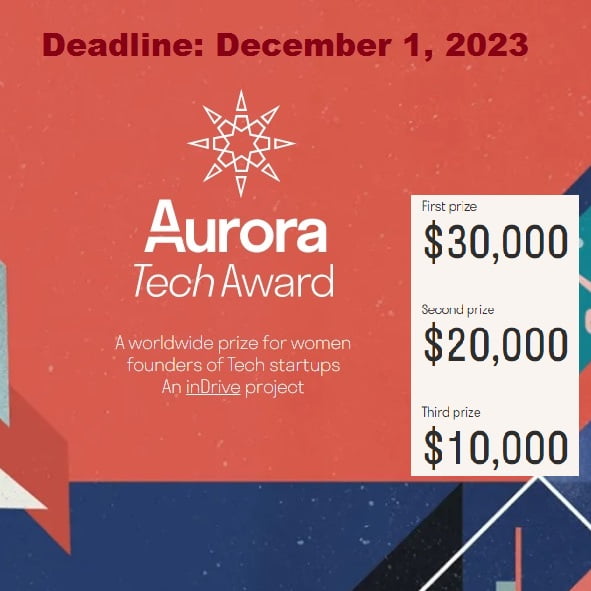 aurora tech award 2023