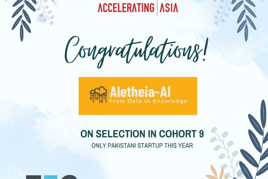 Aletheia-AI - Pakistan's Only Selection in Accelerating Asia's 9th Cohort