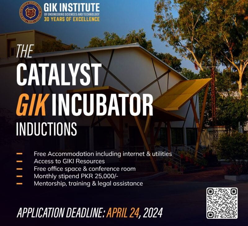 Catalyst GIK Incubator 2024 Induction!