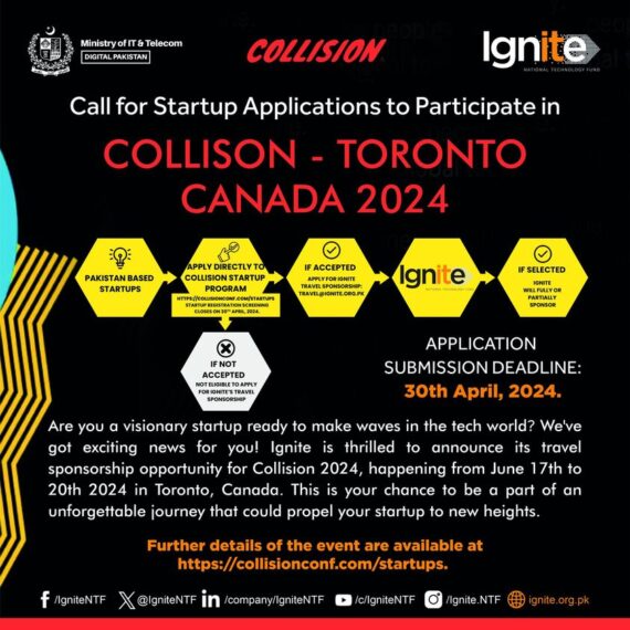 Join Collision 2024: Startup Applications Invited! | Toronto, Canada