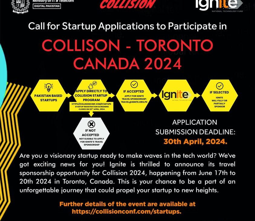 Join Collision 2024: Startup Applications Invited! | Toronto, Canada