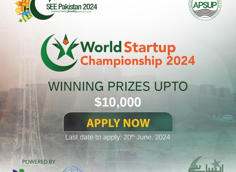 Exciting Opportunities Await: World Startup Championship 2024 at SEE Pakistan