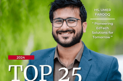 HS Umer Farooq, Founder of Boltay Huroof, Named Among Top 25 Asia Changemakers