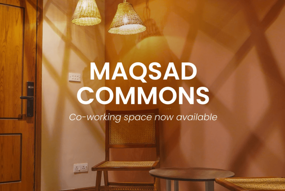 Maqsad Commons: A New Co-Working Space in Karachi for Ambitious Professionals