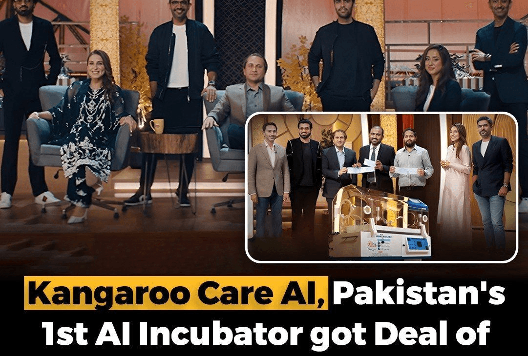 Pakistan’s First AI Incubator Makes Waves Kangaroo Care AI Secures ₹3 Crore Deal on Shark Tank